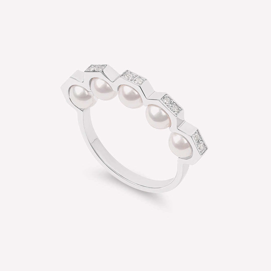 COCO BEACH² - BAGUE UNISEXE - OR ET DIAMANTS