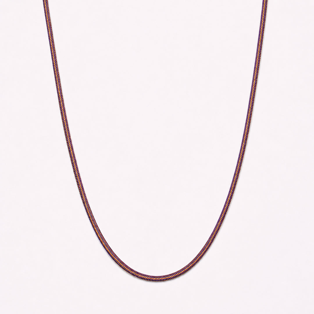 Fil de soie japonais violet et gold