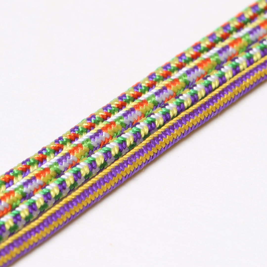 Fil de soie japonais violet et gold