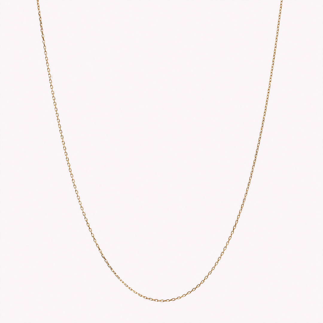 Chaine fine en or 18 carats
