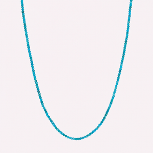 Fil d’apatites turquoises