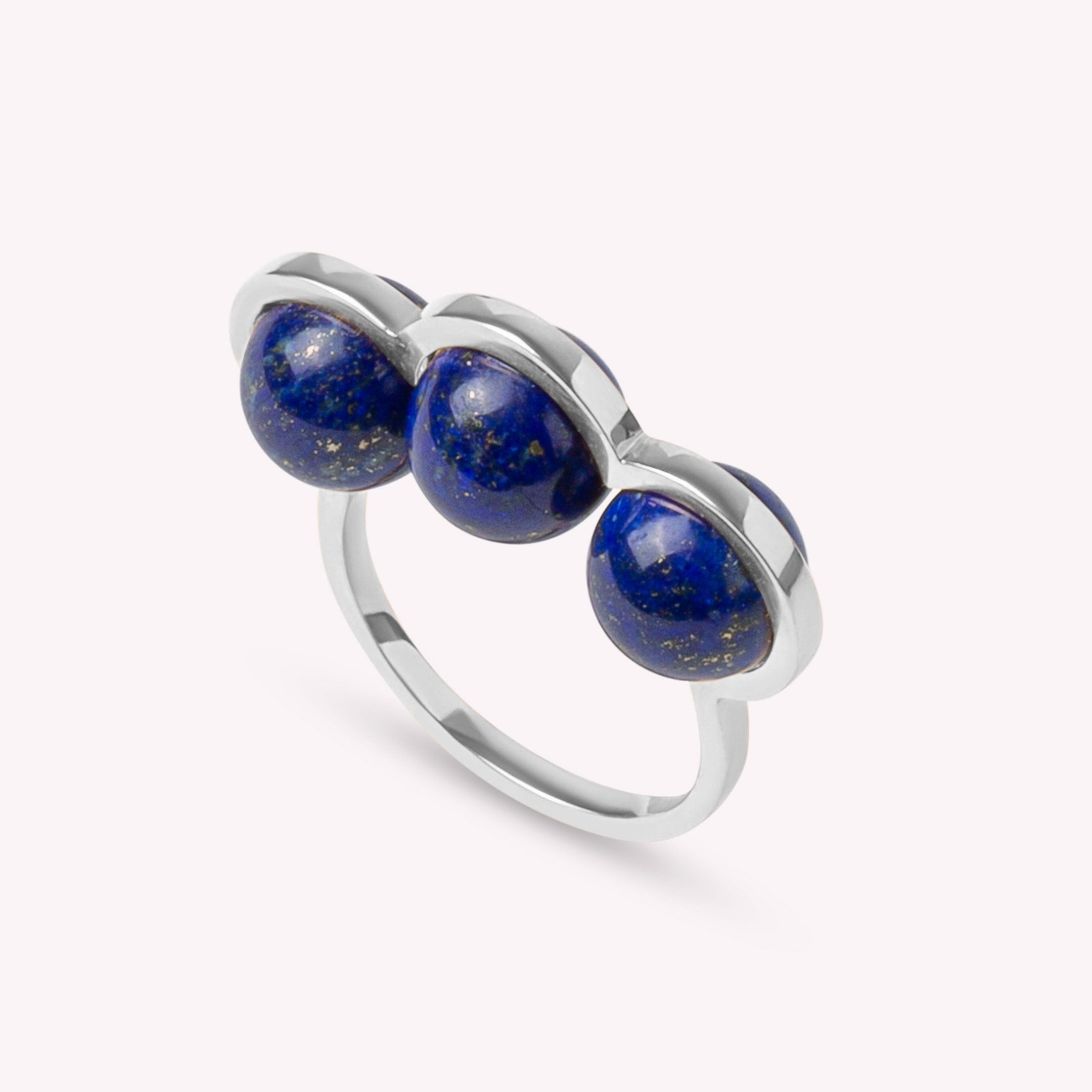 La Réserve - Bague en or jaune et lapis lazuli